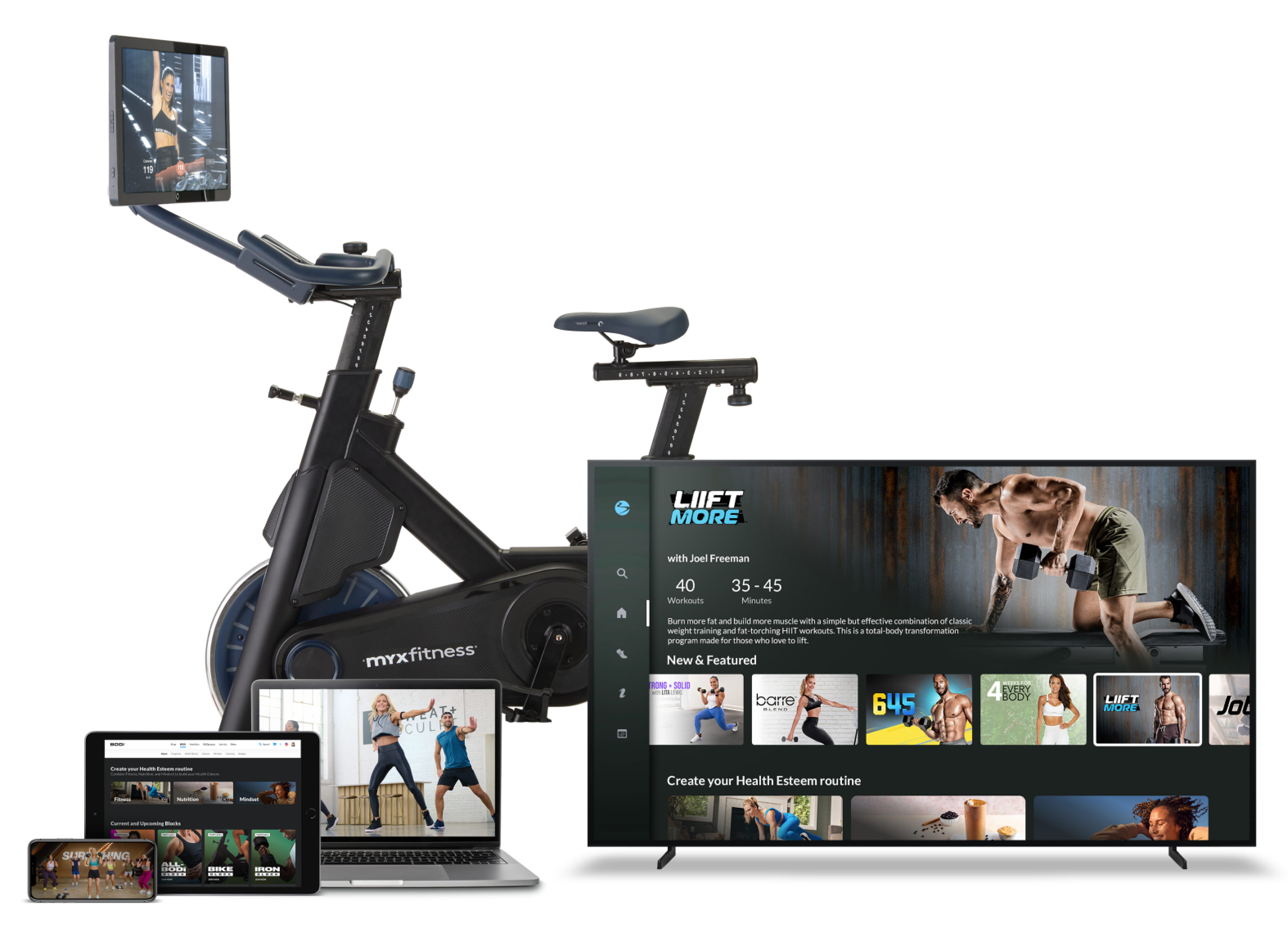 BODi app in devices